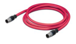 sercos-kabel Steker M12D axiaal Steker M12D axiaal rood