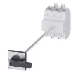 3LD switch disconnector, main switch, 3-pole, Iu: 160 A, operating pow