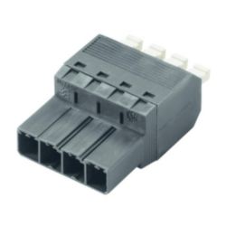 PCB plug-in connector (wire connection), 7.62 mm, Number of poles: 4,