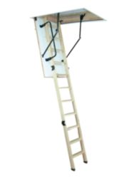Woodytrex-Superieur 3-delige zoldertrap (inklap) 110 x 60