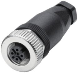 Control M12 Cable Connector, bushing PRO, plug for IO-Link, 5-pin, A-coded