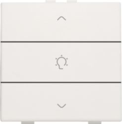 Single dimming control for Niko Home Control, white