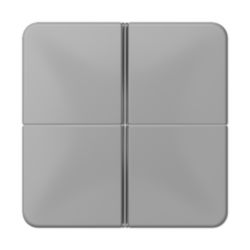 KNX tastafd. 4-v. compl. CD grijs