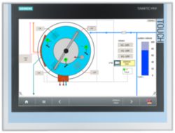 SIMATIC IFP1500 Pantalla Flat Panel de 15  (16:10), sin modo táctil, solo visualización, Estándar hasta 5 m, 1280x800 píxeles, para DC 24V, Interfaz D