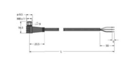 Actuator- en sensorkabel / PVC, Aansluitkabel