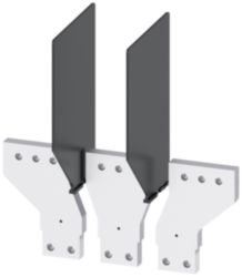 Front bus connectors broadened 3 units for plug-in unit 3VA9603-0KP00 3VA15/25