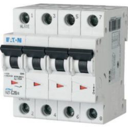 Installatie-automaat (MCB) FAZT, 4P, 20A, C-curve, 25kA