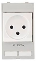 Socket, Israel, Screw termination, ?16 A, 250 V AC, ?50 Hz, Conductor