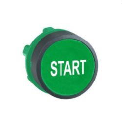 KOP DRUKKNOP, GROEN, ''ARRET''