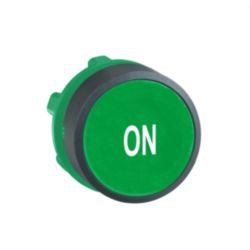 KOP DRUKKNOP, GROEN, ''ON''