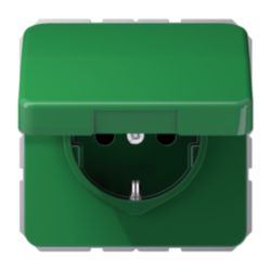 Klapdeksel CD500 groen