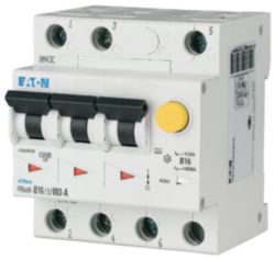 Aardlekautomaat (RCBO) FRBmM, 3P, 13A, D-kar., 100mA, 10kA, A-type