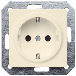 DELTA i-system electrical white SCHUKO socket outlet 10/16 A 250 V Wit