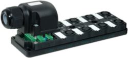 MVP12, 8XM12, 5POLE, PLUG. CAP SPT Plug. cap, FW via spring terminals