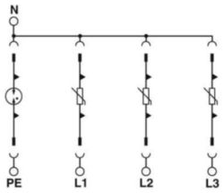 2905345;Plug-in surge arrester