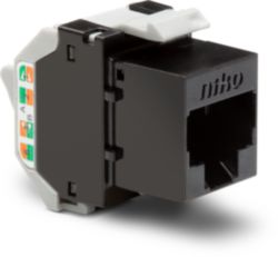Onafgeschermde RJ45-connector UTP Cat. 6A, klaar voor PoE++, voor band