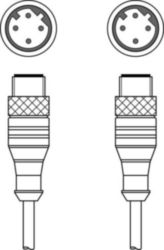 Verbindingskabel KSS ET-M12-4A-M12-4A-P7-150