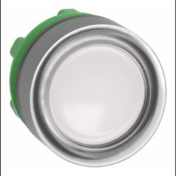 KOP VERL. DRUKKNOP P-LED WT