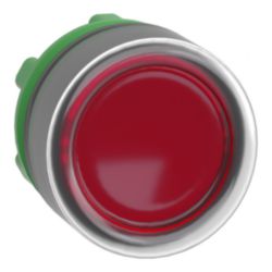 KOP VERL. DRUKKNOP P-LED RD