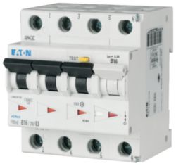 Aardlekautomaat (RCBO) FRBM6, D-kar., 10A, 300mA, 3P+N, 6kA