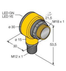 Foto-elektrische sensor, diffuse sensoren