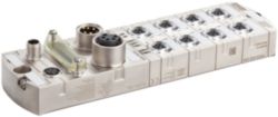 MVK I/O COMPACT MODULE, METAL CANopen, 16 multifunctionale channels