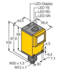 Foto-elektrische sensor, diffuse sensoren