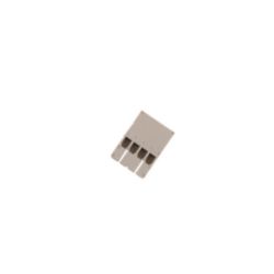 Plug (terminal), Plug-in connection, 1.5 mm², 63 V, 4 A, dark beige