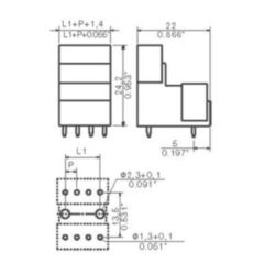 PCB plug-in connector (board connection), 3.50 mm, Number of poles: 38