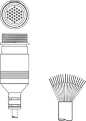 Aansluitkabel KD S-M30-30A-V1-100