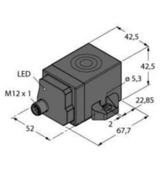 Inductieve sensor, voor de levensmiddelenindustrie