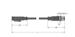 Deutsch-connector, verbindingsleiding