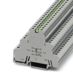RIJGKLEM 2,5MM² NS35 GS+LD GN 24V 3-ET