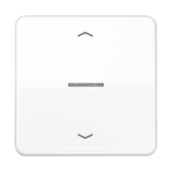 eNet taster CD 1v stand. alpine wit pijl