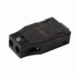 Sub-D-connector, Confectioneerbare connector, Connector, recht