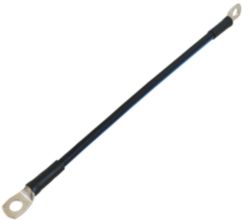 CuStAl earthing connector, cable lug on both ends D 17mm L 500mm