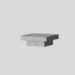 Pollerleuchtenkopf, BEGA BugSaver®, Silber