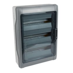 Plexo behuizing IP65 3x18mod.