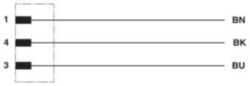 SAC-3P-M12MS/0,5-PUR