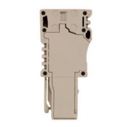 Plug (terminal), Tension-clamp connection, 4 mm², 800 V, 32 A, Number