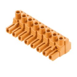 PCB plug-in connector (wire connection), 7.62 mm, Number of poles: 9,