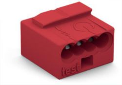 MICRO PUSH WIRE® connector for junction boxes for solid conductors 0.8