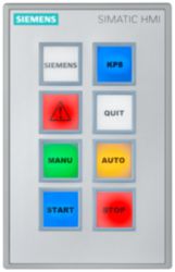 SIMATIC HMI KP8 PN Key Panel, 8 short-stroke switches with multi-color