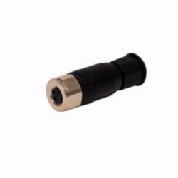 Confectioneerbare connector, Contraconnector M8 × 1 / Ø 8 mm, recht
