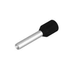 Wire end ferrule, insulated, 1.5 mm², Stripping length: 12 mm, black