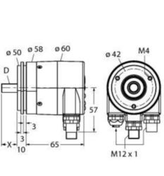 Absolute encoder - Singleturn, Industrial-Line