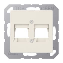 Afdekking A(S)500 wit v.Panduit 2-vdg.