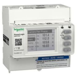 PowerLogic EM3570-kWh meter-2 x Ethernet -DIN Montage-Rogowski - Zonde