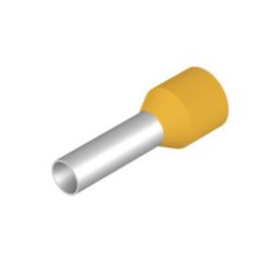 Wire end ferrule, insulated, 6 mm², Stripping length: 14 mm, yellow
