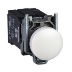 SIGNAALLAMP BA9S WT 110VAC TR.